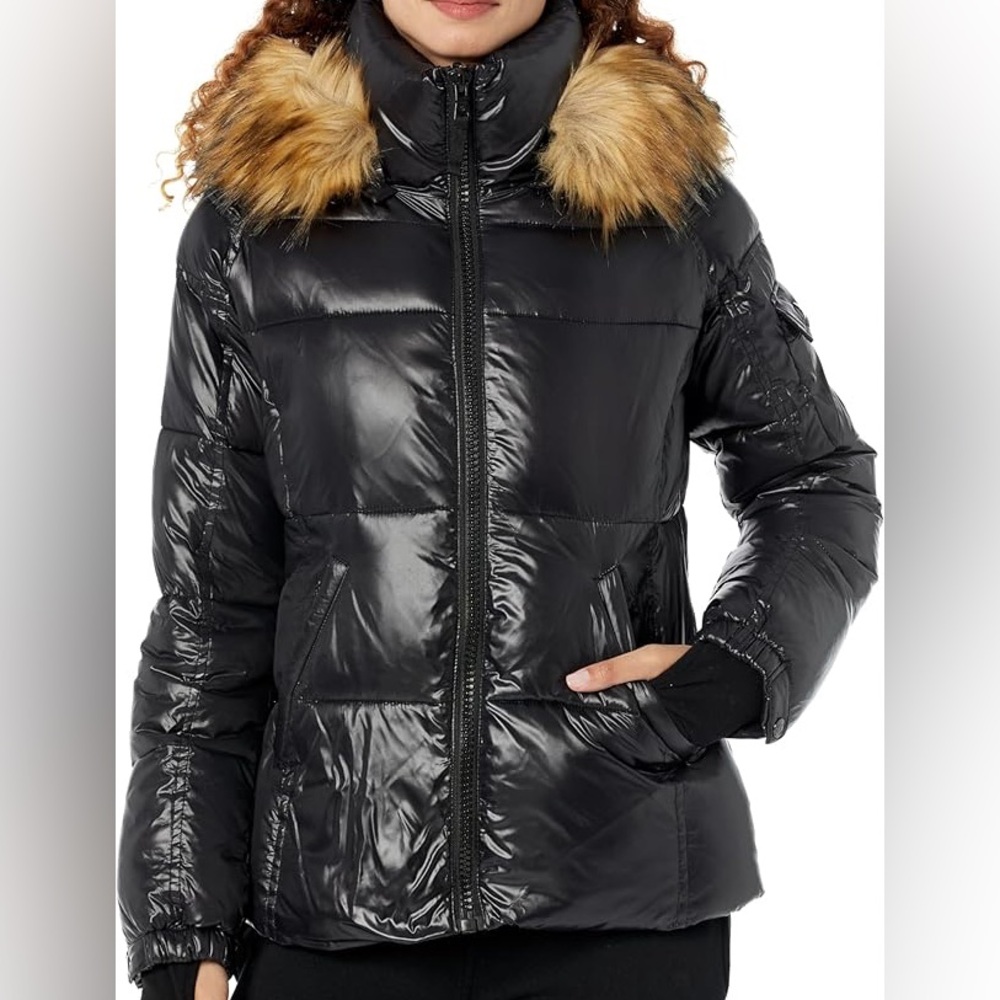 Black S13 Puffer Jacket